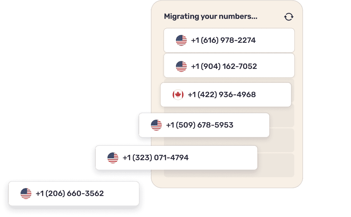 Automated Number Migration